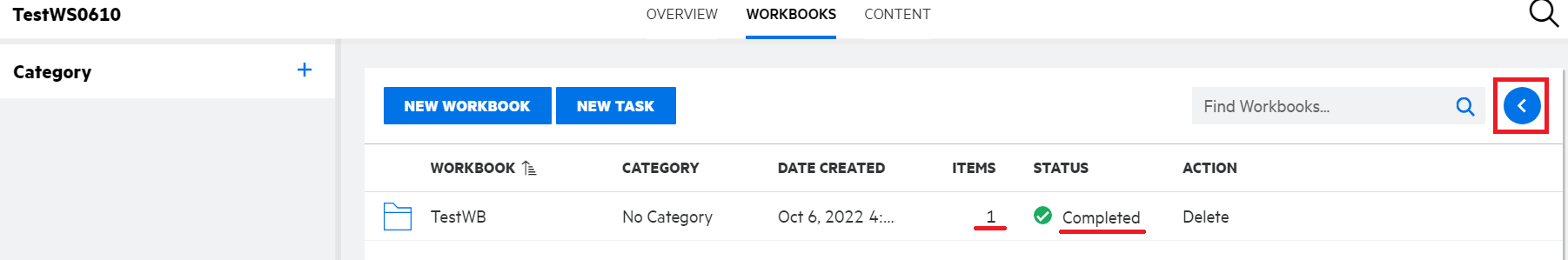 Fusion Workbook list